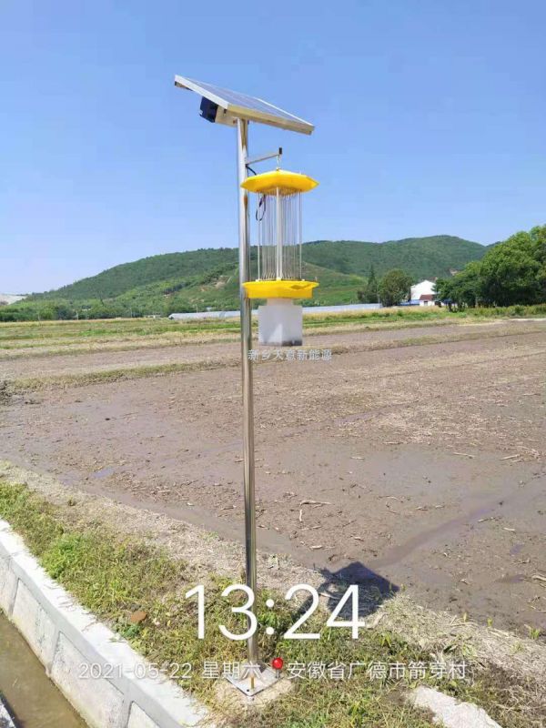 各地農業(yè)農村局紛紛引進(jìn)天意太陽(yáng)能殺蟲(chóng)燈、自動(dòng)蟲(chóng)情測報燈